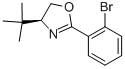 Structure of (S)-2-(2-BROMOPHENYL)-4-TERT-BUTYL-4,5-DIHYDROOXAZOLE
