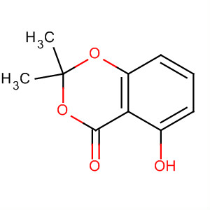 5-HYDROXY-2,2-DIMETHYL-4H-BENZO[D][1,3]DIOXIN-4-ONE结构式