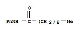 Structure of N-phenyldecanamide