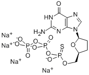 Structure of DDGTP-ALPHA-S SODIUM SALT