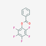 Benzoic acid pentafluorophenylester结构式