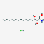 Structure of (2s,3s,4r)-2-aminooctadecane-1,3,4-triol;hydrochloride