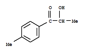 Structure of 1-Propanone,2-hydroxy-1-(4-methylphenyl)-
