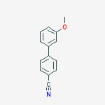 Structure of 3'-Methoxy-[1,1'-biphenyl]-4-carbonitrile
