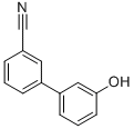 Structure of 3-HYDROXYBIPHENYL-3-CARBONITRILE