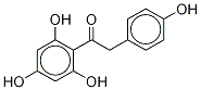 Α-(4'-羟基苯基)-2,4,6-三羟基苯乙酮结构式