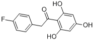 Structure of 2-(4-FLUOROPHENYL)-1-(2,4,6-TRIHYDROXYPHENYL)ETHANONE