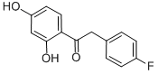 Structure of 1-(2,4-dihydroxyphenyl)-2-(4-fluorophenyl)ethanone(SALTDATA: FREE)