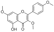 Structure of KAEMPFEROL-3,7,4-TRIMETHYL ETHER
