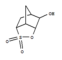 Structure of 3,5-Methanocyclopent[d]-1,2-oxathiol-6-ol,hexahydro-, 2,2-dioxide