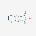 Structure of 5,6-(ethylenedioxy)isatin