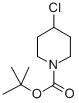 Structure of N-BOC-4-CHLORO-PIPERIDINE