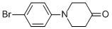 Structure of 1-(4-bromophenyl)piperidin-4-one