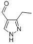 Structure of 1H-Pyrazole-4-carboxaldehyde,3-ethyl-