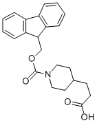Structure of 3-(1-FMOC-PIPERIDIN-4-YL)-PROPIONIC ACID