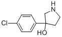 Structure of 3-(4-CHLOROPHENYL)-3-PYRROLIDINOL