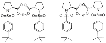 Structure of RH2(S-TBSP)4