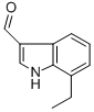 Structure of 7-ETHYL-1H-INDOLE-3-CARBALDEHYDE
