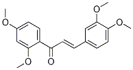 Structure of (2E)-1-(2,4-DiMethoxyphenyl)-3-(3,4-diMethoxyphenyl)-2-propen-1-one