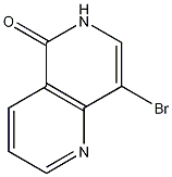 Structure of 1,6-Naphthyridin-5(6H)-one, 8-bromo-
