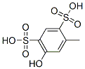 5-hydroxytoluene-2,4-disulphonic acid结构式