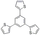 Structure of 1,3,5-tri(thiophen-2-yl)benzene