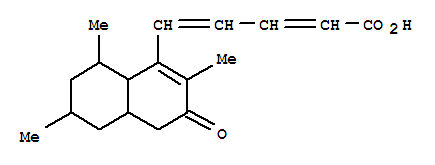 Structure of hynapene B
