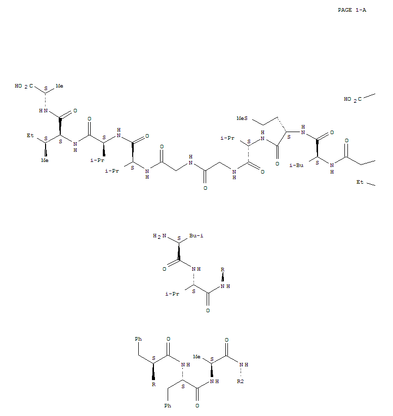Structure of amyloid beta-protein (17-42)