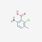 Structure of 6-Amino-2-chloro-3-methylbenzoic acid