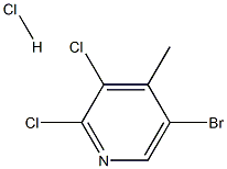 Structure of 5-broMo-2,3-bis(chloroMethyl)pyridine