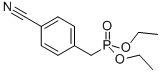 Structure of (4-CYANOBENZYL)PHOSPHONIC ACID DIETHYL ESTER