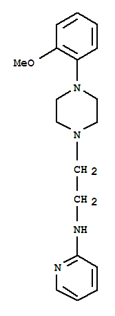 Structure of WAY 100634