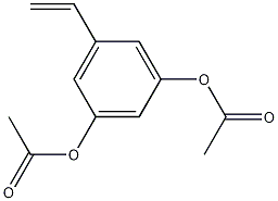 Structure of 3,5-Diacetoxystyrene