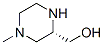Structure of 2-Piperazinemethanol,4-methyl-, (2S)-