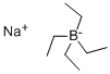 Structure of SODIUM TETRAETHYLBORATE
