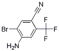 Structure of 4-Amino-5-bromo-2-(trifluoromethyl)benzonitrile