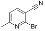 Structure of 2-Bromo-3-cyano-6-methylpyridine