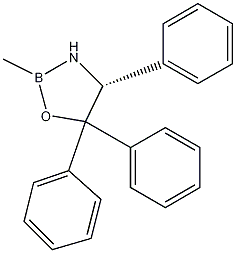 Structure of (R)-B-methyl-4,5,5-triphenyl-1,3,2-oxazaborolidine