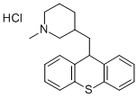 Structure of Methixene Hydrochloride