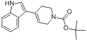 Structure of TERT-BUTYL 4-(1H-INDOL-3-YL)-3,6-DIHYDROPYRIDINE-1(2H)-CARBOXYLATE