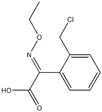 Structure of methyl(2E)-[2-(chloromethyl)phenyl](methoxyimino)acetate