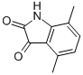 Structure of 4,7-Dimethylisatin