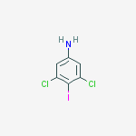 Structure of 3,5-DICHLORO-4-IODOBENZENAMINE