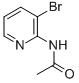N-(3-Bromo-2-pyridinyl)-acetamide结构式