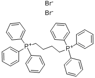 Structure of TETRAMETHYLENEBIS(TRIPHENYLPHOSPHONIUM BROMIDE)