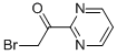 Structure of Ethanone, 2-bromo-1-(2-pyrimidinyl)-