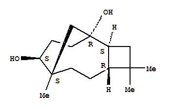 3,6-Caryolanediol结构式