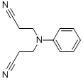 Structure of N,N-Bis(cyanoethyl)aniline