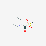 Structure of S-METHYL-N,N-DIETHYLTHIOCARBAMATE SULFONE