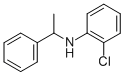 Chemical structure of Benzenemethanamine, N-(2-chlorophenyl)-a-methyl-